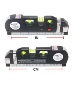 Μέτρο με Αλφάδι και Λέιζερ