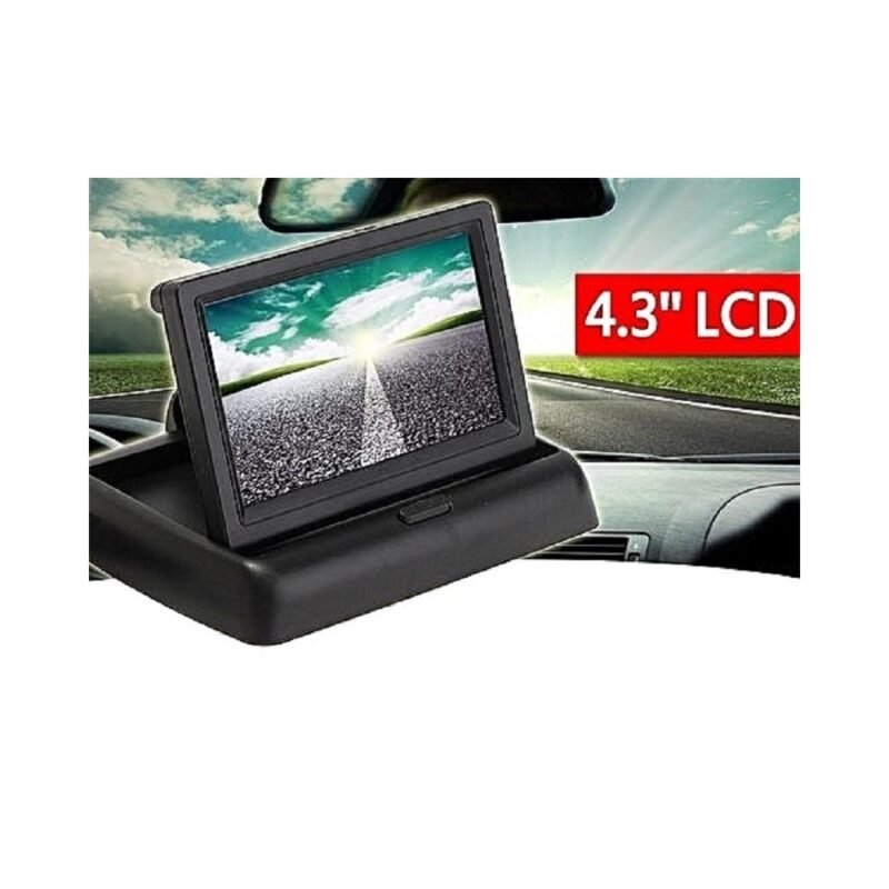 realeshop-Anadiploumeni-Othoni-Aytokinitou Αναδιπλούμενη Οθόνη Αυτοκινήτου TFT-LCD 4.3"