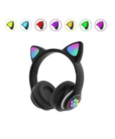 LED Bluetooth Ακουστικά Αυτιά Γάτας