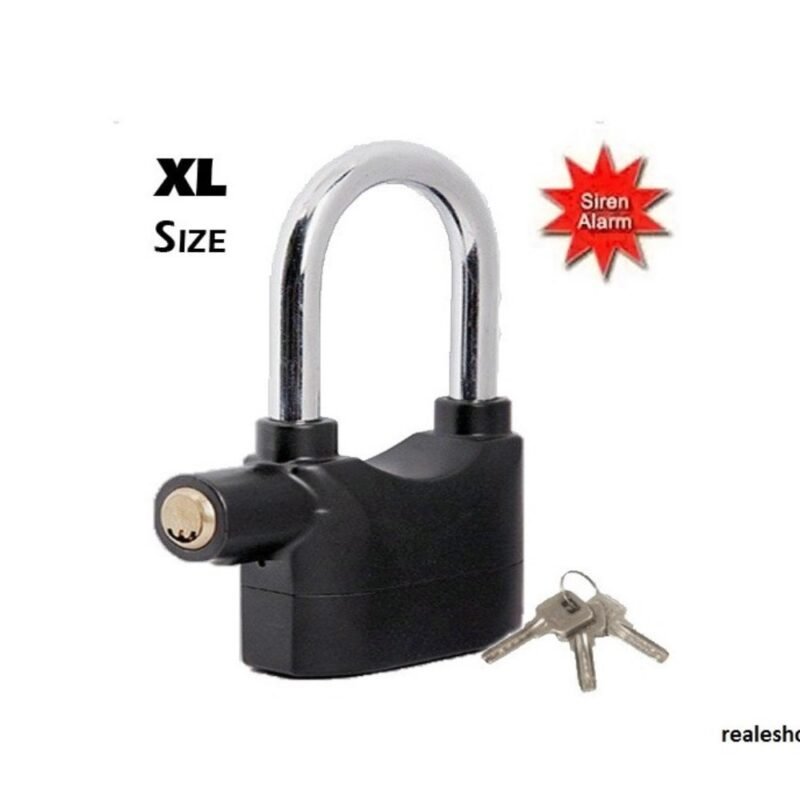 realeshop-Louketo-Asfaleias-Synagermo Λουκέτο με Συναγερμό και Αισθητήρα Κραδασμών