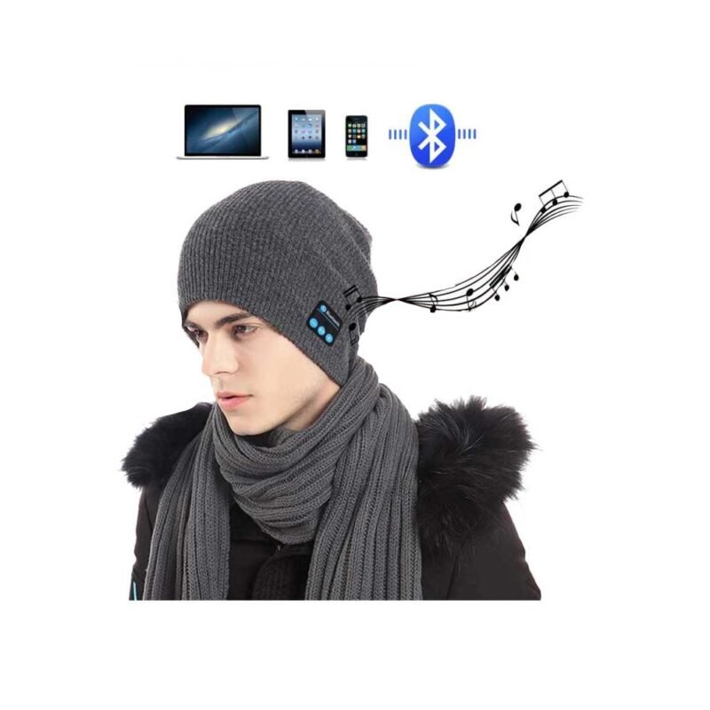 Bluetooth σκούφος για ζεστασιά και μουσική