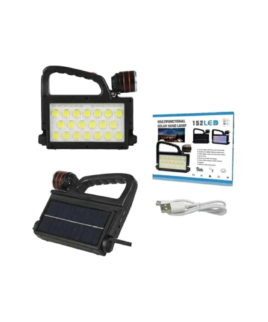 Επαναφορτιζόμενος Ηλιακός Φακός LED