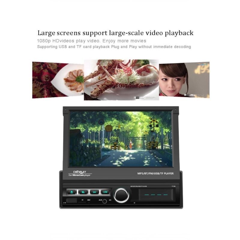 realeshop-ichosystima-me-anadiploymeni-6 Ηχοσύστημα Αυτοκινήτου MP5 1DIN με Αναδιπλούμενη Οθόνη