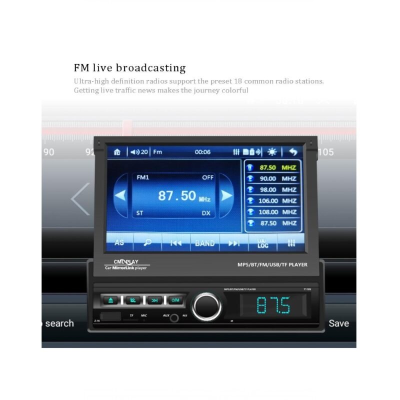 realeshop-ichosystima-me-anadiploymeni-8 Ηχοσύστημα Αυτοκινήτου MP5 1DIN με Αναδιπλούμενη Οθόνη