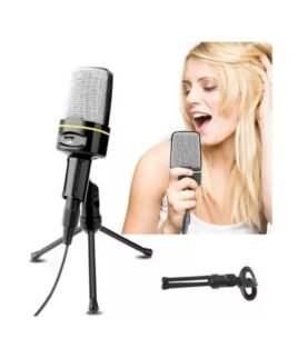 Πυκνωτικό Μικρόφωνο Ηχογραφήσεων με Τρίποδο