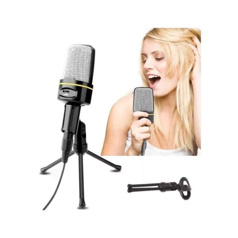 realeshop-pyknotiko-mikrofono Πυκνωτικό Μικρόφωνο Ηχογραφήσεων με Τρίποδο